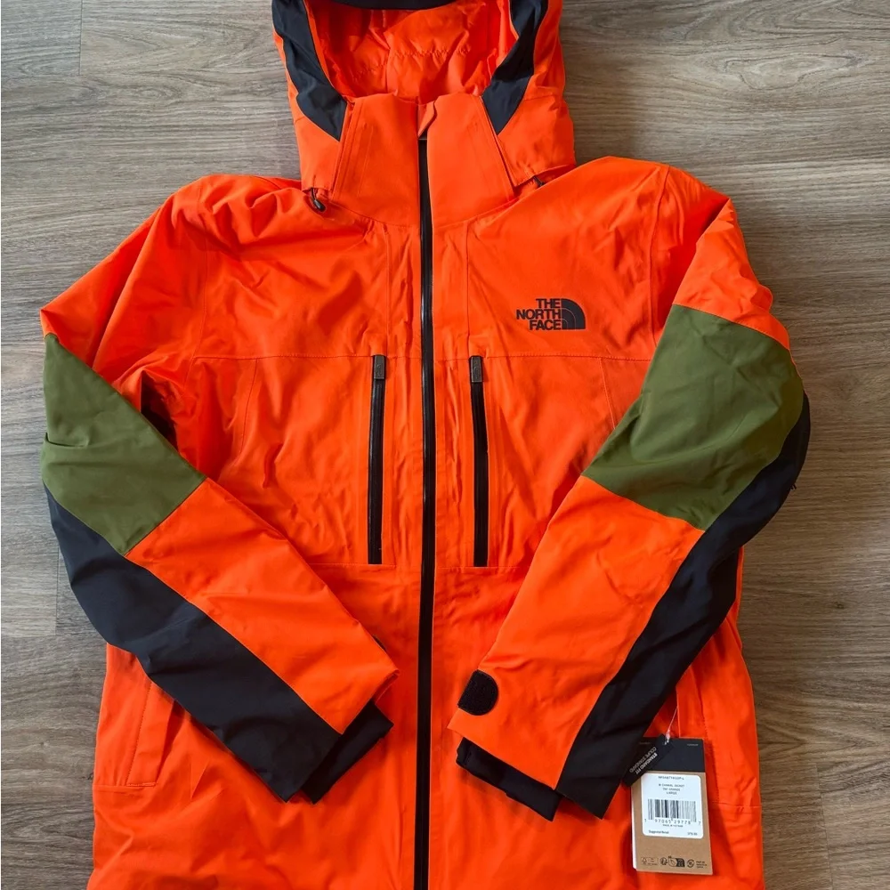 The North Face Orange and Black Jacket - Picture 1 of 5